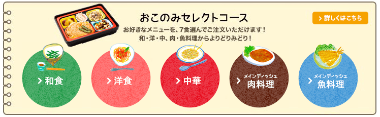 食宅便おこのみセレクトコース